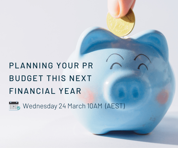 PR budget